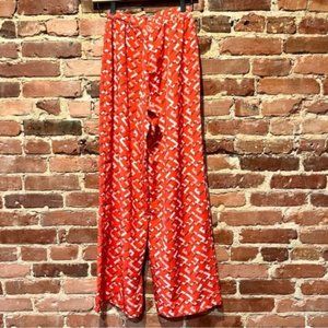 Pomander Place Geometric Print Pull On Pants Size Small